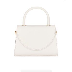 Olga Berg Elegant Cream Mini Bag